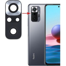 Resim Xiaomi Uyumlu Redmi Note 10 Pro Max Kamera Lensi Camı M2101K6I 