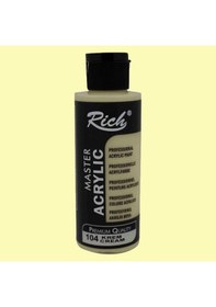 Resim Rich Master Akrilik Boya 120Ml 104 Krem 