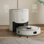 Resim Homend Alex Laser Power+ 1287H Toz Hazneli Moplu Halı Tanıyan Robot Süpürge 