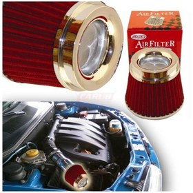 Resim Genel Markalar Carub Spor Hava Filtresi Performans Racing Tuning 2aparatlı Krom-kırmızı Büyük Boy 