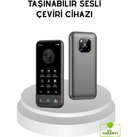 Resim Tp Taşınabilir Akıllı Tercüme Cihazı - Gerçek Zamanlı Ses ve Metin Çevirisi - Lisinya 