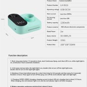 Resim Mini Kamera Şekli Nemlendirici USB Taşınabilir Büyük Sis Hacmi Masaüstü Su Şişesi Nemlendirici Yatak Odası Ofis Pembe (Yurt Dışından) 