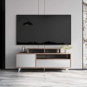 Resim Adore Retro Wide Kapaklı Çekmeceli Tv Sehpası TVR-511-LB-1 
