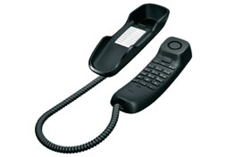 Resim GIGASET DA 210 Siyah Duvar Tipi Kablolu Telefon 