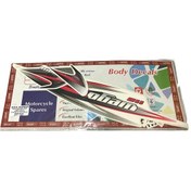 Resim Tvs Wego Arma Sticker Seti Kırmızı 