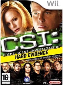 Resim CSI Crime Scene Investigation Hard Evidence Nintendo Wii Oyun 