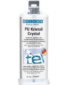 Resim Weicon Easy-Mix Pu Kristal Poliüretan Yapıştırıcı 50 Ml 