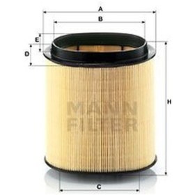 Resim MANN C1869 Hava Filtresi ( Porsche : 911 3.6 3.8 Carrera 08- ) 99711013030 (WY924634) 