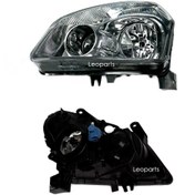 Resim Leoparts Nissan Qashqai Far Lambası Sol Elektrikli 2006-2009 26060-jd000 