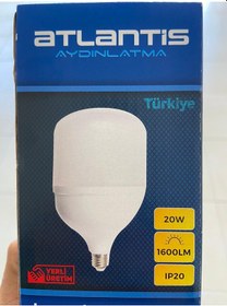 Resim atlantis 20watt torch ampul 