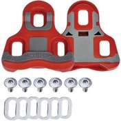 Resim Xlc Pd-X06 6° Look/Wellgo/Xlc Yol Bisiklet Pedal Kali Kırmızı-Gri 