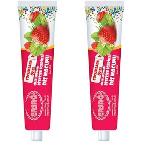 Resim Ersağ Çilekli Diş Macunu (Çocuklara Özel) 75 Ml. * 2 Adet 