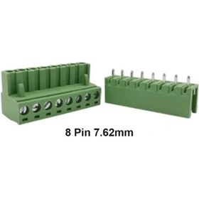 Resim 8 Pin 7.62mm Geçmeli 180c Takım Klemens 