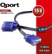 Resim Q-VGA15 15metre VGA Görüntü Kablosu Qport