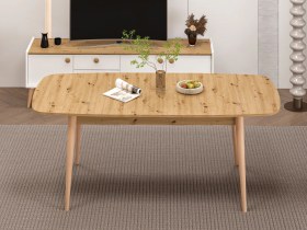 Resim Mitra Açılır Yemek Masası - Artisan/ahşap Ayak Çok Renkli 