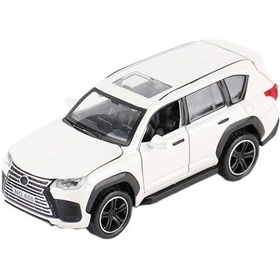 Resim Km-3281d- Vardem Cek Bırak Işıklı Ve Sesli Metal Lx Jeep 1:32 Çok Renkli 