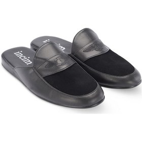 Resim Boss Erkek Siyah Lüks Rahat Hafif Konforlu Misafir Ev Terliği Siyah 