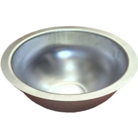 Resim 27 Cm Yuvarlak Evye Mat Krom Eco Yatek Karavan Tekne 