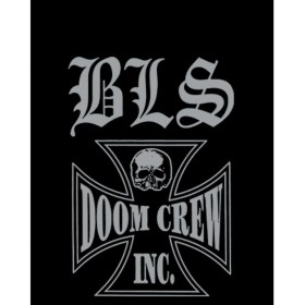 Resim Black Label Society Doom Crew Büyük Sırt Patch Yama 