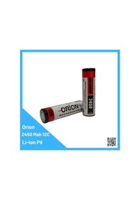 Resim Orion 18650 2450mah 12c Yüksek Deşarjlı Li-ıon Pil 