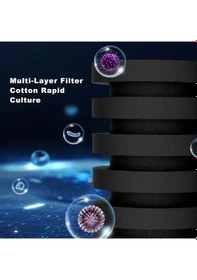 Resim Didadodo Mini Akvaryum Filtre - Ayarlanabilir Yükseklik, Gaz Kaldırma Özellikli, Küçük Ve Etkili 