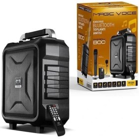 Resim Magicvoice MV-2015 El+Yaka Mikrofonlu Bluetooth Hoparlör 