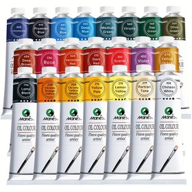 Resim Marie Profesyonel Yağlı Boyalar, 50ml/1.69oz Tüpler, Sanat Kalitesinde Yağ Bazlı Pigmentler, Kanvas, El Sanatları, Boyama, Zengin Renkler, Sanatçılar, Öğrenciler ve Yetişkinler için Doğum Günü, Paskalya ve daha fazlası için Hediyeler 