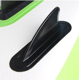 Resim Hallow Kayık Kano Kürek Teknesi Fin Sörf Tahtası Yan Kuyruk Y25459 Siyah 