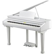 Resim Kurzweil KAG100WHP Dijital Kuyruklu Parlak Beyaz Piyano 