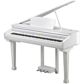 Resim Kurzweil KAG100WHP Dijital Kuyruklu Parlak Beyaz Piyano 