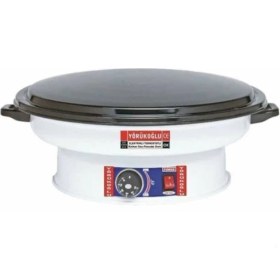 Resim Elektrikli Katmer ve Börek Sacı, Yufka Sacı, Beyaz Renkli, Pratik Kullanım 