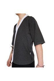 Resim FORMTEKS Sushi Şef Kimono Ceketi Çizgili 