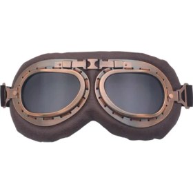 Resim B Baosity Vintage Tarzı Motosiklet Gözlük Unisex Gözlük Uçan Gözlük Motosiklet Sarı Için (Yurt Dışından) 