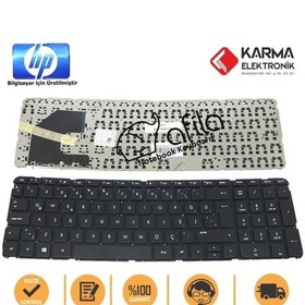 Resim HP Uyumlu 15-B029St 15-B030St 15-B031Et 15-B025Es Notebook Klavyesi / Tr - 541602212 