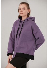 Resim Alexander Gardi Alexandergardı Yanları Yırtmaçlı Sweatshirt (B22-37600) 