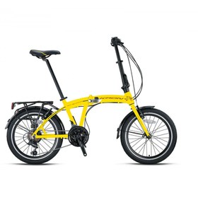 Resim Kron Fd 2000 20 V Katlanır Bisiklet (Sari Siyah) 