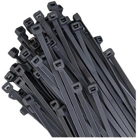 Resim Powermaster 37 Cm 3.6 Mm Siyah Kablo Bağı 100'lü Paket 