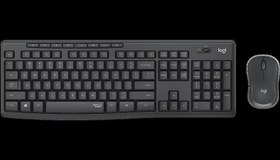 Resim Logitech MK295 Silent Kablosuz Klavye Mouse Seti 