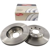 Resim Renault Clio III 3 Ön Fren Diski Hava Kanallı Delphi 7701207795 