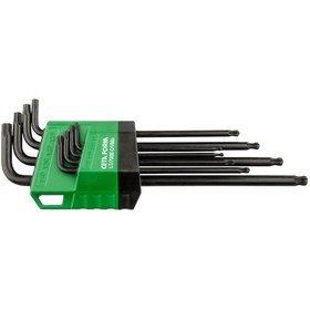 Resim Ceta Form Lt-700B Topbaşlı Torx L Anahtar Takımı Uzun Tip 8 Parça N11.13233 