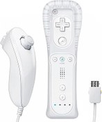 Resim JINWAVA Wii Remote, Wii Controller with Nunchuck, Compatible with Nintendo Wii/Wii U 