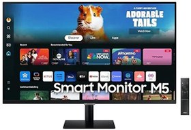 Resim Samsung M5 LS32DM500EUXUF 32" FHD 60Hz 4Ms VA Smart Monitör 