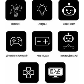 Resim Pasifik Toys Uzaktan Kumandalı Akıllı Astronot Robot Işıklı Sesli Kırmızı DB05 