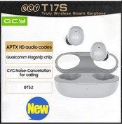 Resim Teltree Qcy T17s Kablosuz Kulaklık: Qualcomm Bt5.2, Aptx Adaptive, 4 Mikrofonlu Gürültü Önleme, 380mah Pil, İos/android Uyumlu 