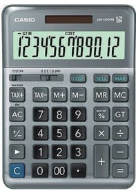 Resim Casio Dm-1200Fm Masa Tipi 12 Hane Hesap Makinesi 