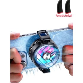 Resim Oyuncu Telefon Hava Soğutma Fanı Radyatör Sessiz Fan Telefon Soğutucu Tak Çalıştır 