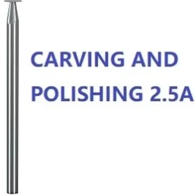 Resim Mingjin Shop 1 2.5A Kafa 5pcs Tarzı 1 Takım Taşlama Kafası Ipuçları 4mm Kafa Kesici Gravür Parlatma Taşı Yeşim Telefon Cpu Emmc Metal Kesme Aletleri Aksesuarları (Yurt Dışından) 