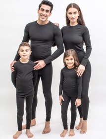 Resim The Don Siyah Renk Erkek Çocuk Termal İçlik Alt (9-14 Yaş) 