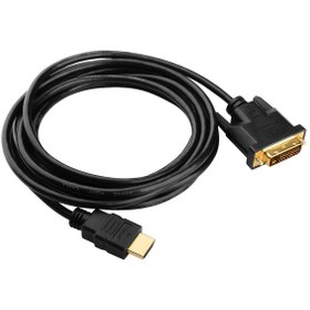 Resim Daix Dvi To Hdmi Kablo 24 1 Dönüştürücü Görünüt Kablosu 1.5 Metre 