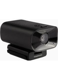 Resim Powerology 1080P 5x Zoom Konferans Web Kamerası, Siyah 